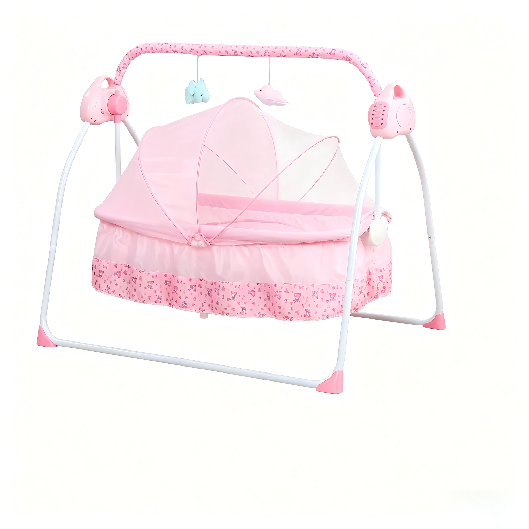 Lit de bébé apaisant électrique