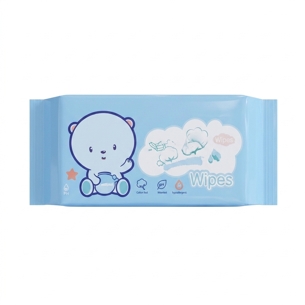 Lingettes nettoyantes pour bébés