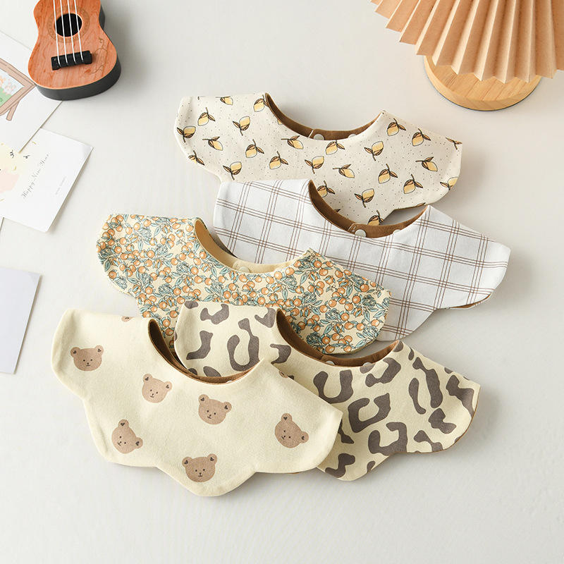 Bavoirs en mousseline de coton
