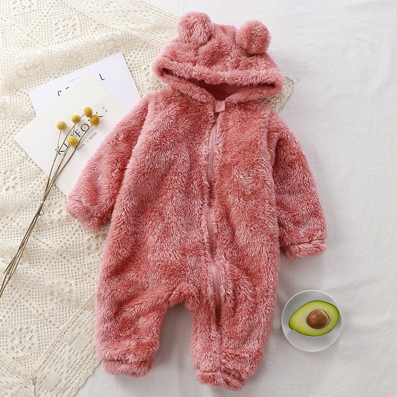 Pyjama en Peluche pour nouveau né unisexe