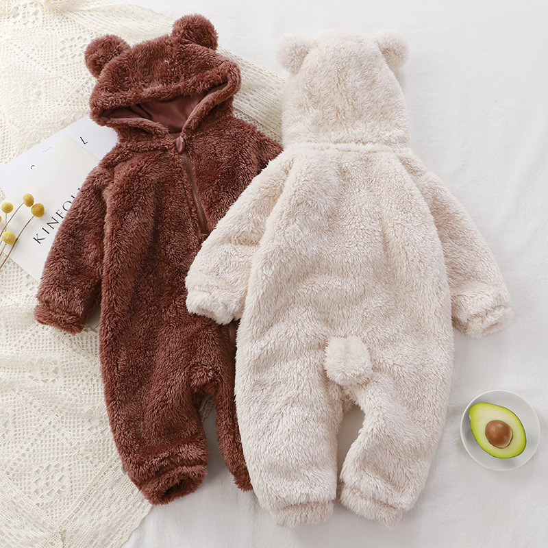 Pyjama en Peluche pour nouveau né unisexe