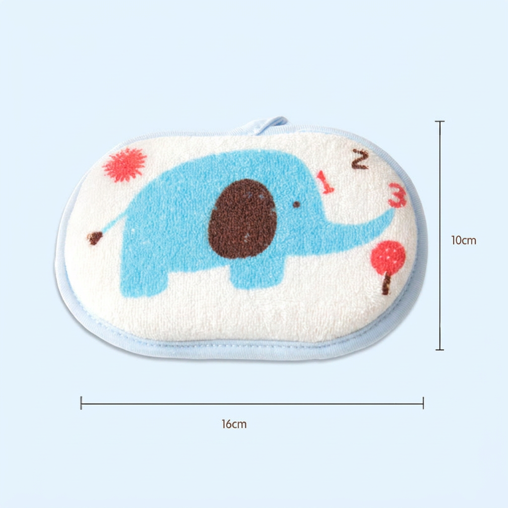 Eponge de bain pour bébé,