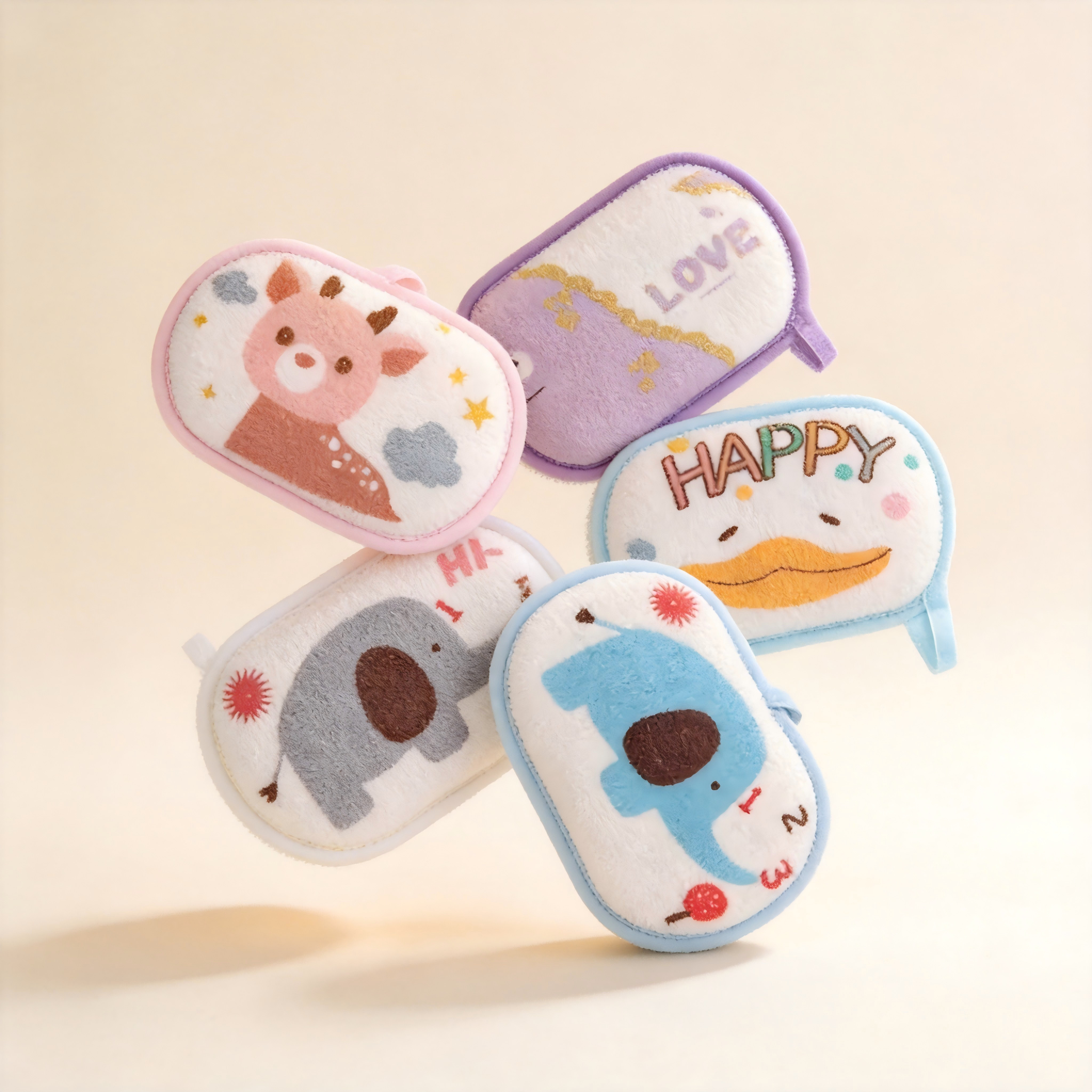 Eponge de bain pour bébé,
