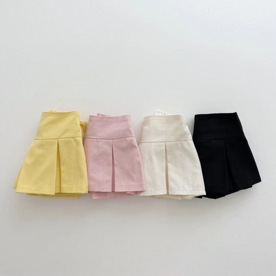 Jupe filles décontracté  taille haute