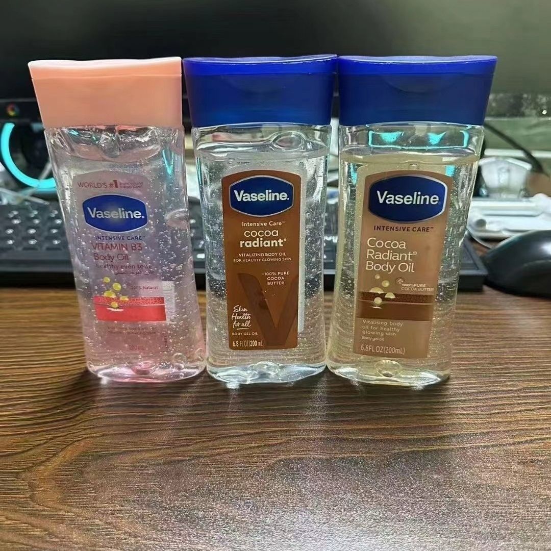L'huile de soin pour le corps au vaseline