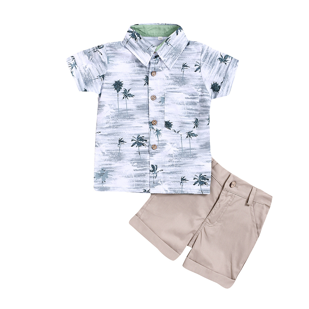 Vêtements d'été pour bébés garçons ensemble 2 pièces